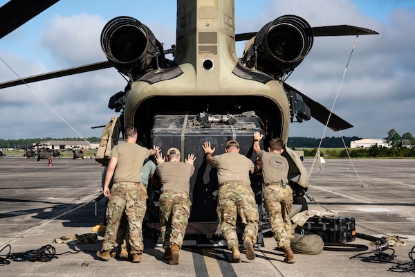 DoD troops assist FEMA in support of Hurricane Helene relief efforts