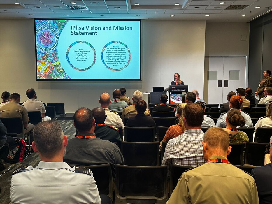 During the International Committee for Military Medicine (ICMM) 45th World Congress “Military Medicine Shaping Global Health” held in Brisbane from September 22-27, 2024.