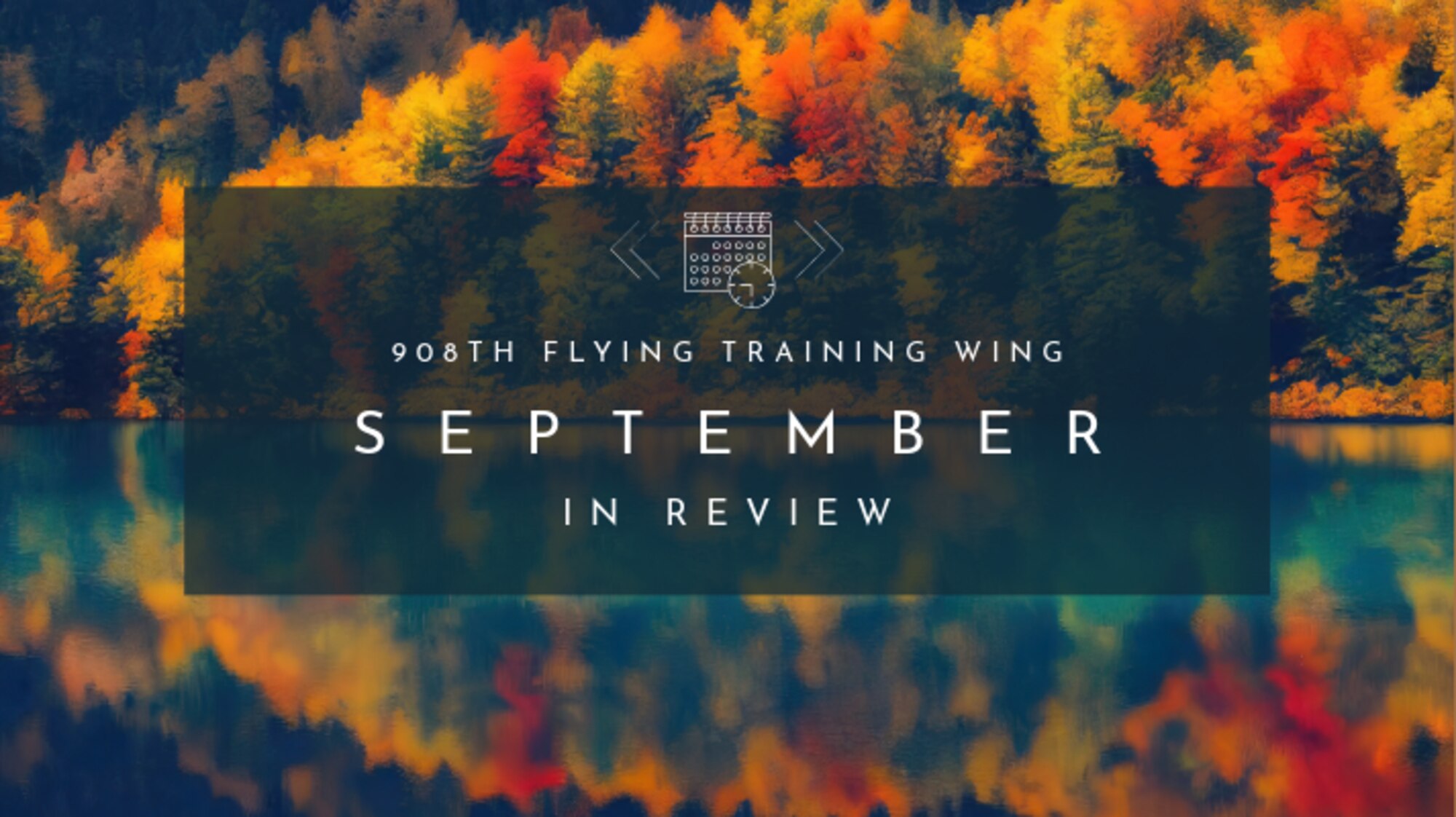 a month in review graphic