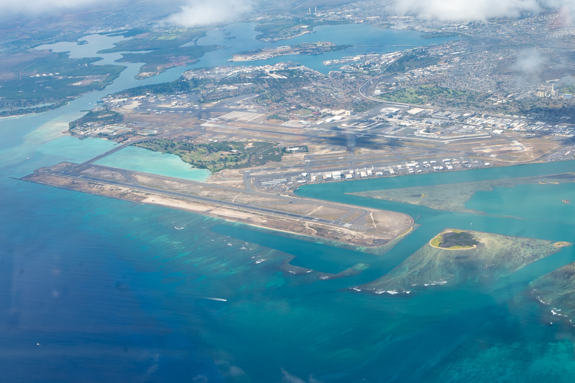 The first C-17 Globemaster III lands on the Kalaeloa, Hawaii, flightline as part of Exercise Rainier War 25A, Oct. 4, 2024.