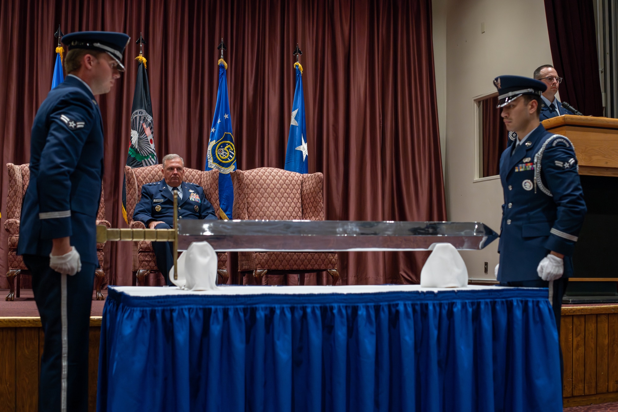Rupp’s induction to the Order of the Sword marks only the 17th time in history that the men and women of the Pacific Air Forces have bestowed this honor.