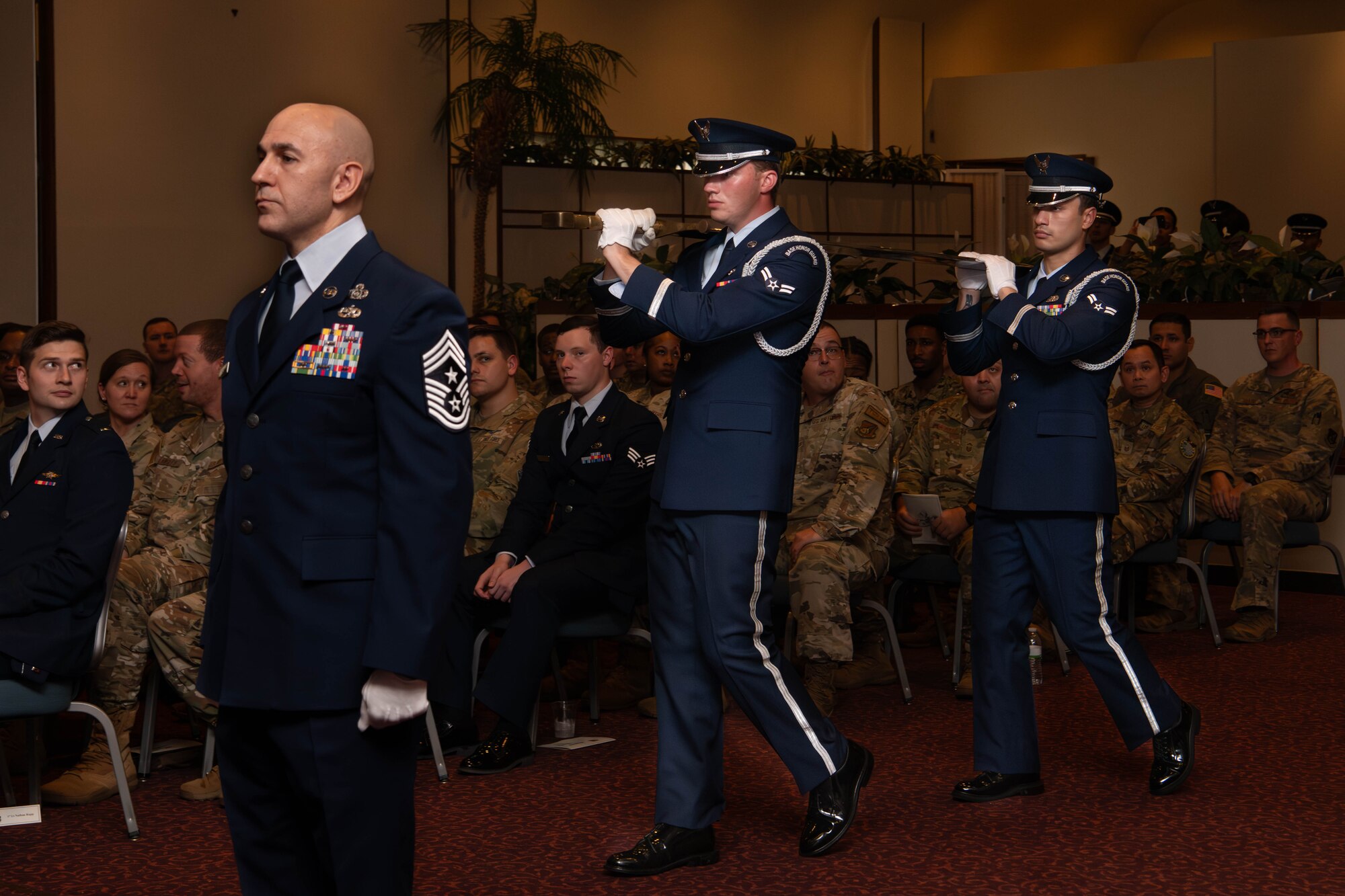 Rupp’s induction to the Order of the Sword marks only the 17th time in history that the men and women of the Pacific Air Forces have bestowed this honor.