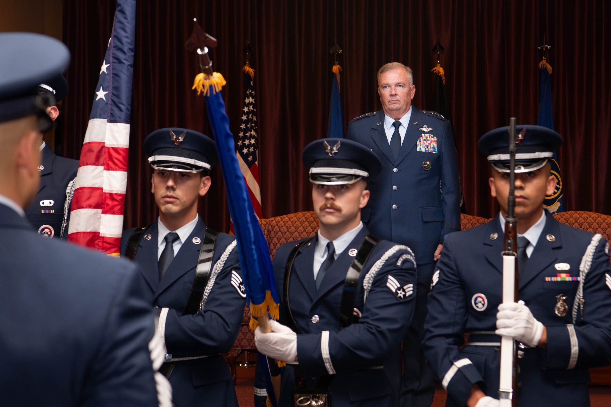 Rupp’s induction to the Order of the Sword marks only the 17th time in history that the men and women of the Pacific Air Forces have bestowed this honor.