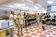 Fort Eisenhower Command Sergeant Major Dan Durrett greets and talks to Soldiers at the Dining Facility. Fort Eisenhower’s Dining Facility #1 opened to survive a hot breakfast to Soldiers on Fort Eisenhower. The local municipalities, community partners, and Army came together to support each other and the surrounding communities in the wake of Hurricane Helene. Fort Eisenhower sustained significant damage, loss of power, and loss of water service. (U.S. Army Photo by David Logsdon, Fort Eisenhower Public Affairs)