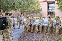 Soldiers attend Field Sanitation classes to ensure we remain safe and healthy as we work to heal from Hurricane Helene. The local municipalities, community partners, and Army came together to support each other and the surrounding communities in the wake of Hurricane Helene. Fort Eisenhower sustained significant damage, loss of power, and loss of water service.