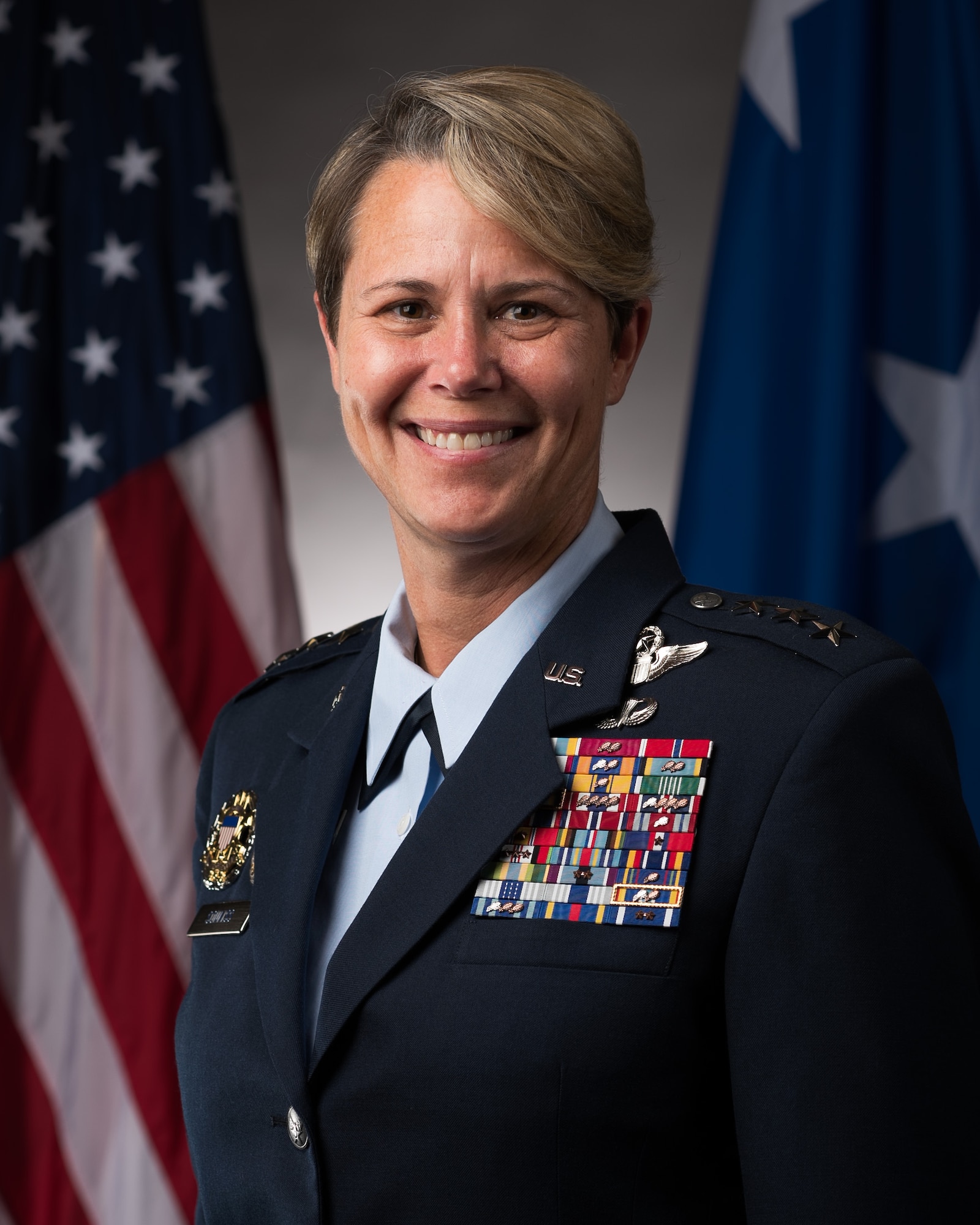 Official photo of Lt. Gen. Rebecca Sonkiss.
