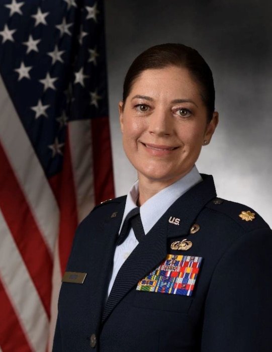 Maj. Micah D. Bluto, 351st Recruiting Squadron commander