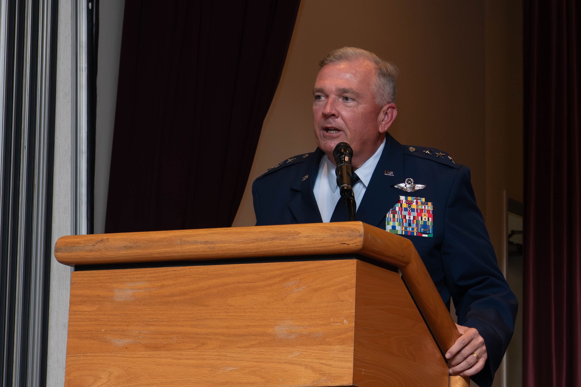 Rupp’s induction to the Order of the Sword marks only the 17th time in history that the men and women of the Pacific Air Forces have bestowed this honor.