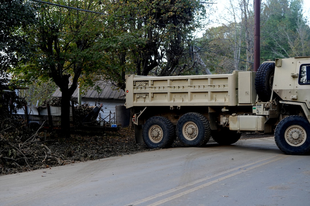 Army Reserve engineers support Helene emergency efforts