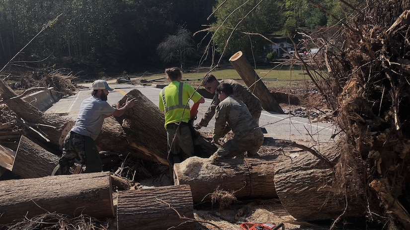 Army Reserve engineers support Helene emergency efforts