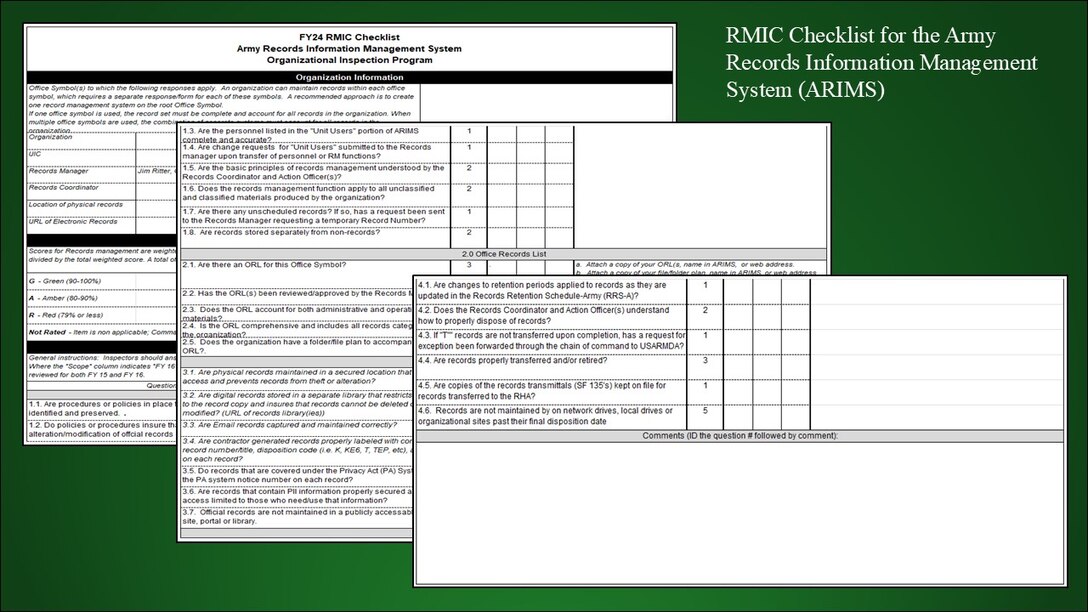 Understanding the Risk Management Internal Control Program