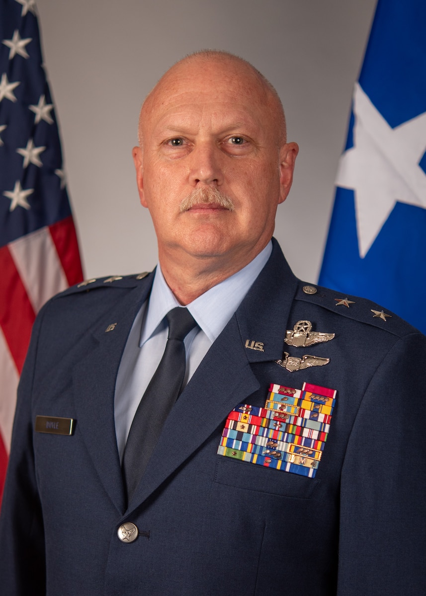 This is the official portrait of Maj. Gen. Kevin V. Doyle.