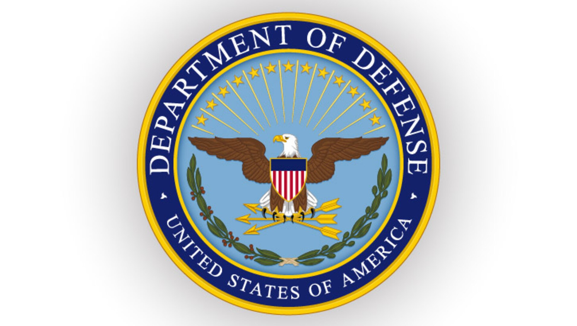 Official DOD Seal on white background