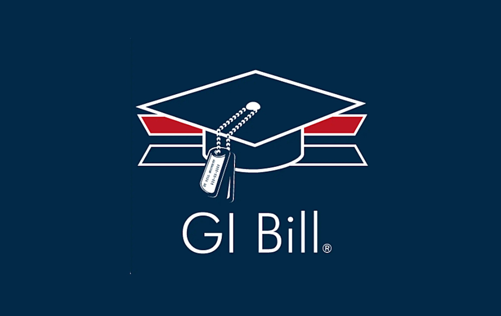 The logo for the GI Bill benefit afforded to all active-duty military who serve a term of adequate length or under specific conditions.