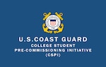 The logo for the USCG College Student Pre-Commissioning Initiative (CSPI)