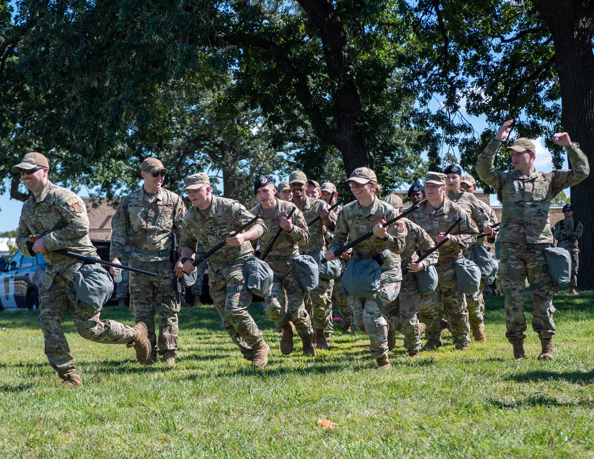 U.S. Air Force Airmen from the 133rd Airlift Wing participate in Domestic Operations Training in St. Paul, Minn., Sept. 7, 2024.
