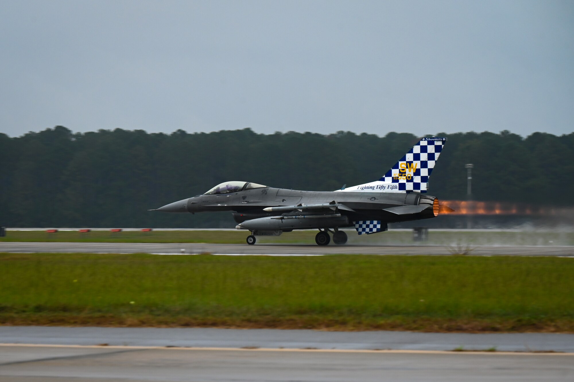 Jet taking off.