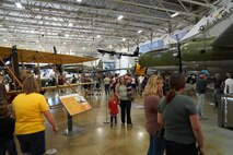 More than 9,000 people attended Open Aircraft Day Sept. 21 at the Hill Aerospace Museum. The event showcased 16 museum’s aircraft, including the newly acquired F-22 and F-117, which had open displays allowing for attendees to view inside the cockpits. In addition to viewing aircraft, guests heard from speakers Joe Chew, former F-22 crew chief, and Lt. Col Philip “Stonewall” Johnson, commander of the 514 Flight Test Squadron.