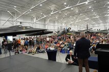 More than 9,000 people attended Open Aircraft Day Sept. 21 at the Hill Aerospace Museum. The event showcased 16 museum’s aircraft, including the newly acquired F-22 and F-117, which had open displays allowing for attendees to view inside the cockpits. In addition to viewing aircraft, guests heard from speakers Joe Chew, former F-22 crew chief, and Lt. Col Philip “Stonewall” Johnson, commander of the 514 Flight Test Squadron.
