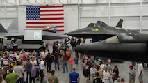 More than 9,000 people attended Open Aircraft Day Sept. 21 at the Hill Aerospace Museum. The event showcased 16 museum’s aircraft, including the newly acquired F-22 and F-117, which had open displays allowing for attendees to view inside the cockpits. In addition to viewing aircraft, guests heard from speakers Joe Chew, former F-22 crew chief, and Lt. Col Philip “Stonewall” Johnson, commander of the 514 Flight Test Squadron.