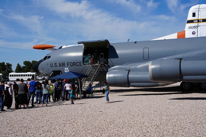 More than 9,000 people attended Open Aircraft Day Sept. 21 at the Hill Aerospace Museum. The event showcased 16 museum’s aircraft, including the newly acquired F-22 and F-117, which had open displays allowing for attendees to view inside the cockpits. In addition to viewing aircraft, guests heard from speakers Joe Chew, former F-22 crew chief, and Lt. Col Philip “Stonewall” Johnson, commander of the 514 Flight Test Squadron.