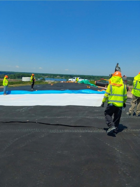 Work at the U.S. Army Corps of Engineers, Buffalo District, FUSRAP Seaway site