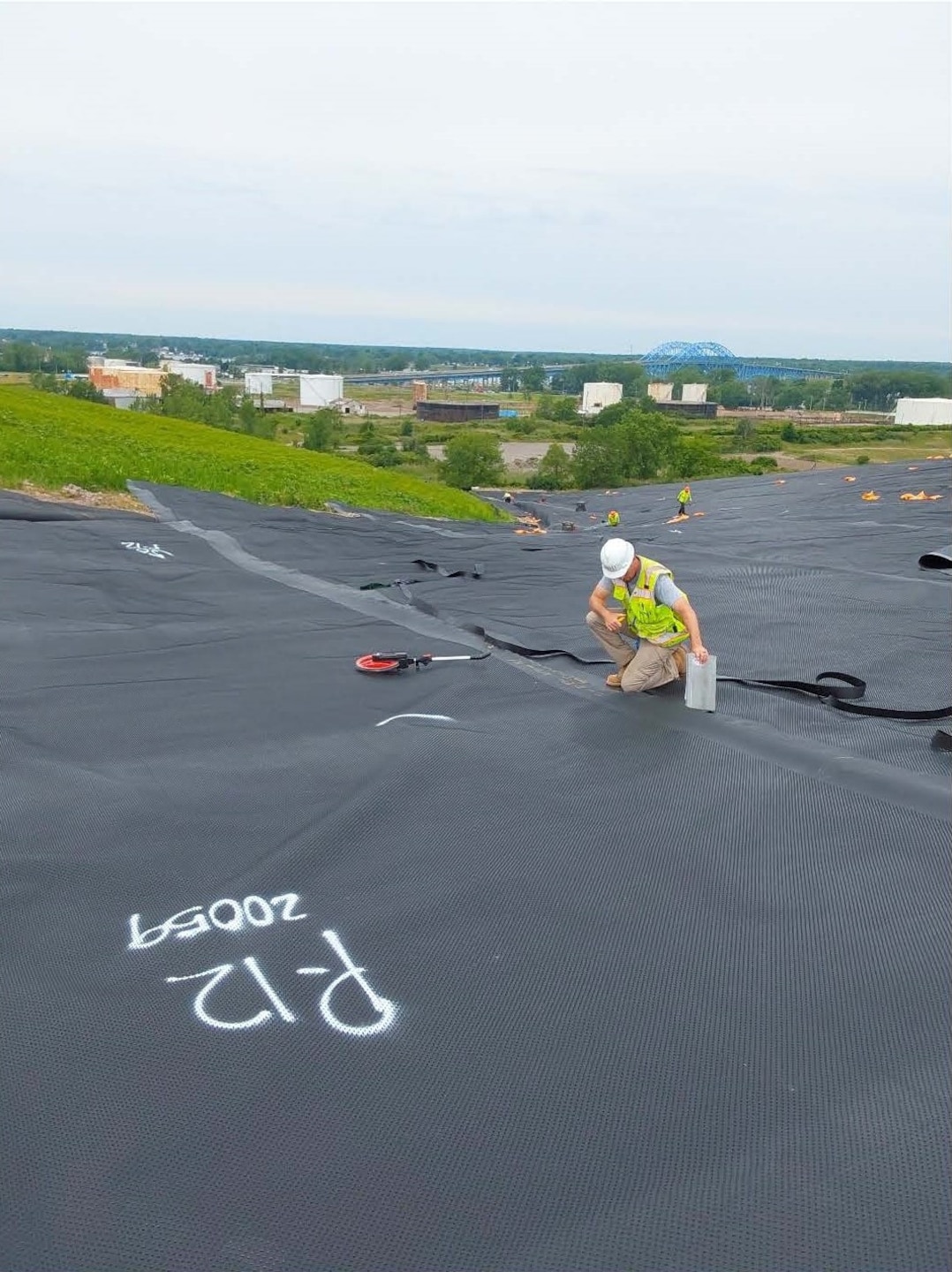 Work at the U.S. Army Corps of Engineers, Buffalo District, FUSRAP Seaway site