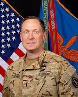 CW4 Michael Cooper, QC, OIC, The Army Aviation Brigade