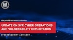 NSA joins FBI and others in releasing: Update on SVR Cyber Operations and Vulnerability Exploitation Cybersecurity Advisory