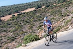 Competitors affiliated with Navy Support Activity (NSA) Souda Bay, NATO and Hellenic armed forces take part in a 38.5-kilometer cycle as part of the 21st Eco-Challenge event hosted by NSA Souda Bay and organized and executed by the Morale, Welfare and Recreation team on Oct 5, 2024.