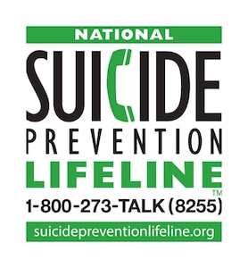 Suicide Prevention Lifeline Graphic