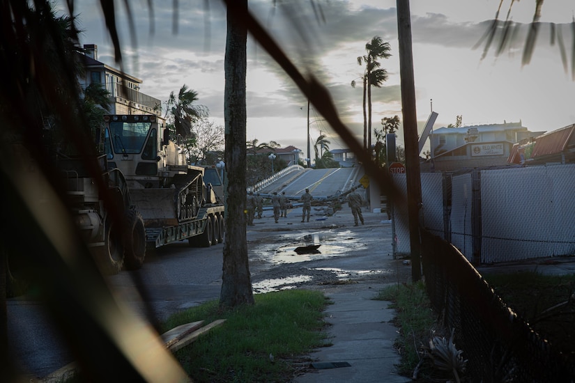 After Hurricane Milton, Service Members Answer the Call