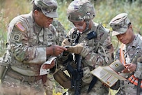 Participants in the District of Columbia Army National Guard’s Junior Leaders Course participate in a field training exercise (FTX) at Camp Dawson, West Virginia, on Sept. 25, 2024. This was the DCARNG’s second Junior Leaders Course and was established to grow and empower the DCANG’s next generation of enlisted leaders from within the organization’s ranks.