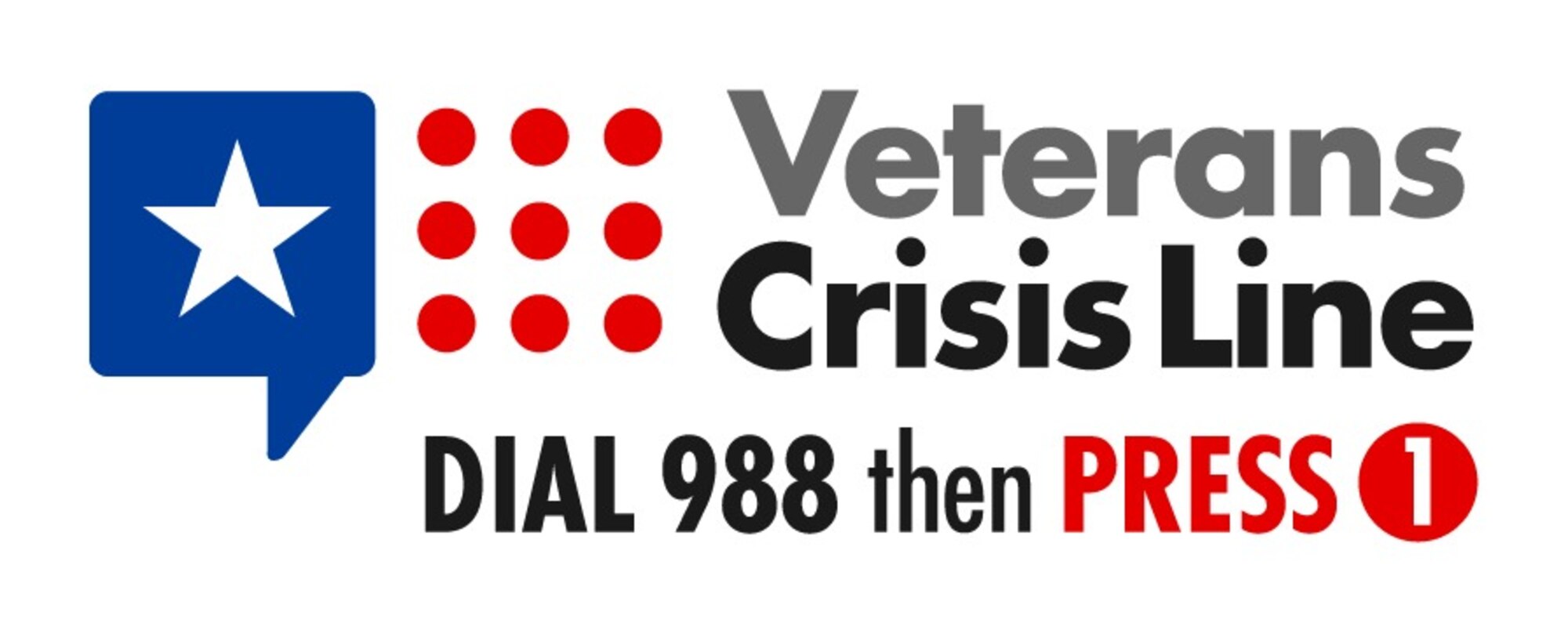 Veteran Crisis Line Graphic