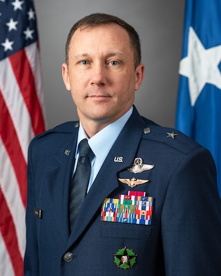 Official Portrait of Brig. Gen. Michael B. Meason