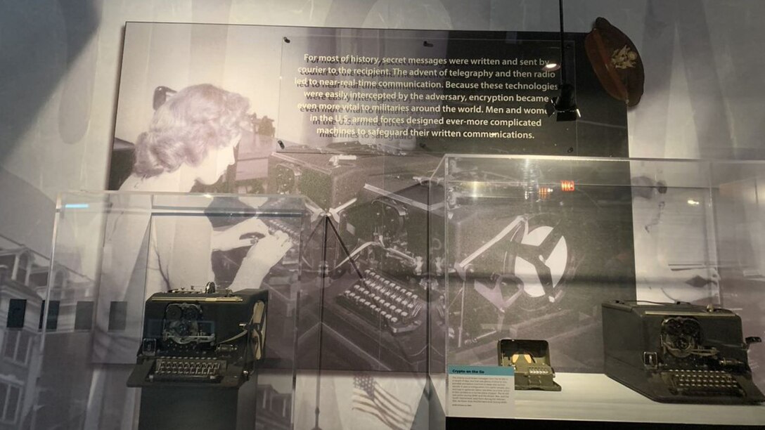 National Cryptologic Museum Secure Communications Exhibit