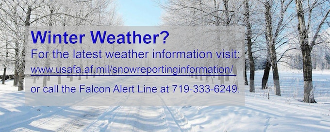 
Winter Weather graphic for USAFA Website