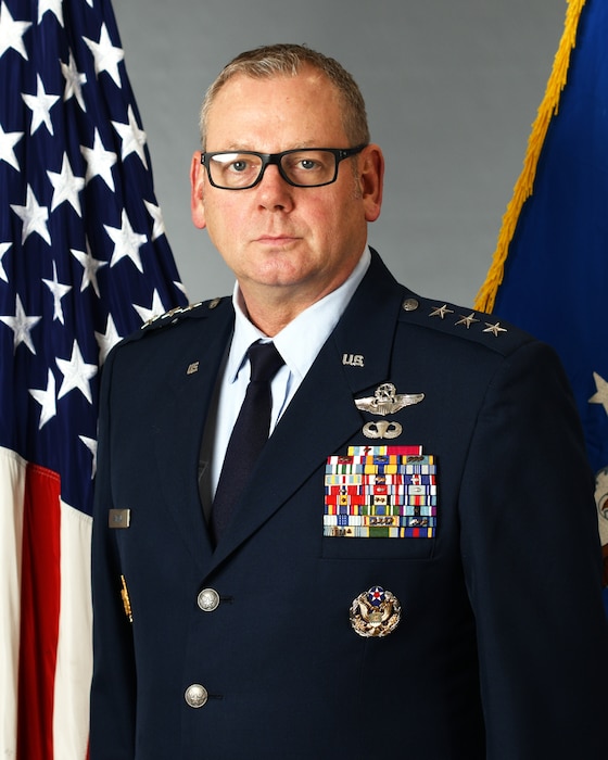This is the official portrait of Lt. Gen. Luke Ahmann.