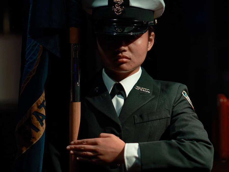 Kinnick NJROTC Performs at Yokosuka Navy Ball