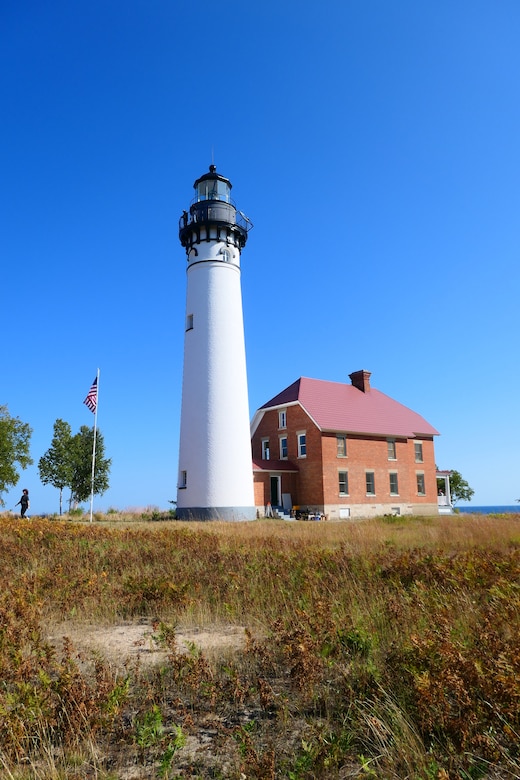 The Au Sable Lighthouse in Michigan's Upper Peninsula
