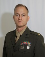 Captain Ian T. Constable, Company Commander, Company F, 2D Battalion 25th Marine Regiment