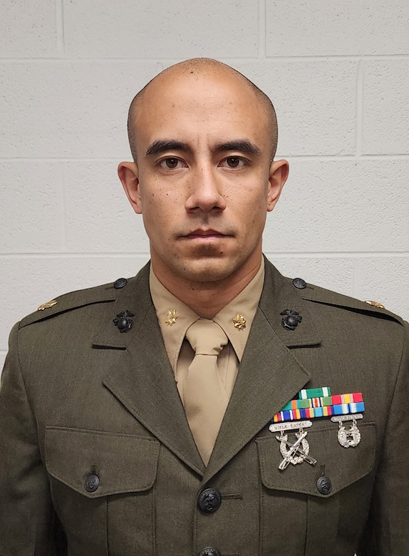 Major Benjamin R. Demandante, Inspector-Instructor, India Company, 3rd Battalion, 25th Marine Regiment