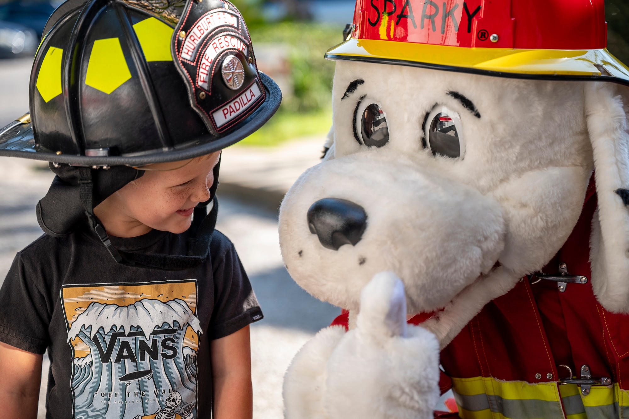 A photo of Fire Prevention Week.