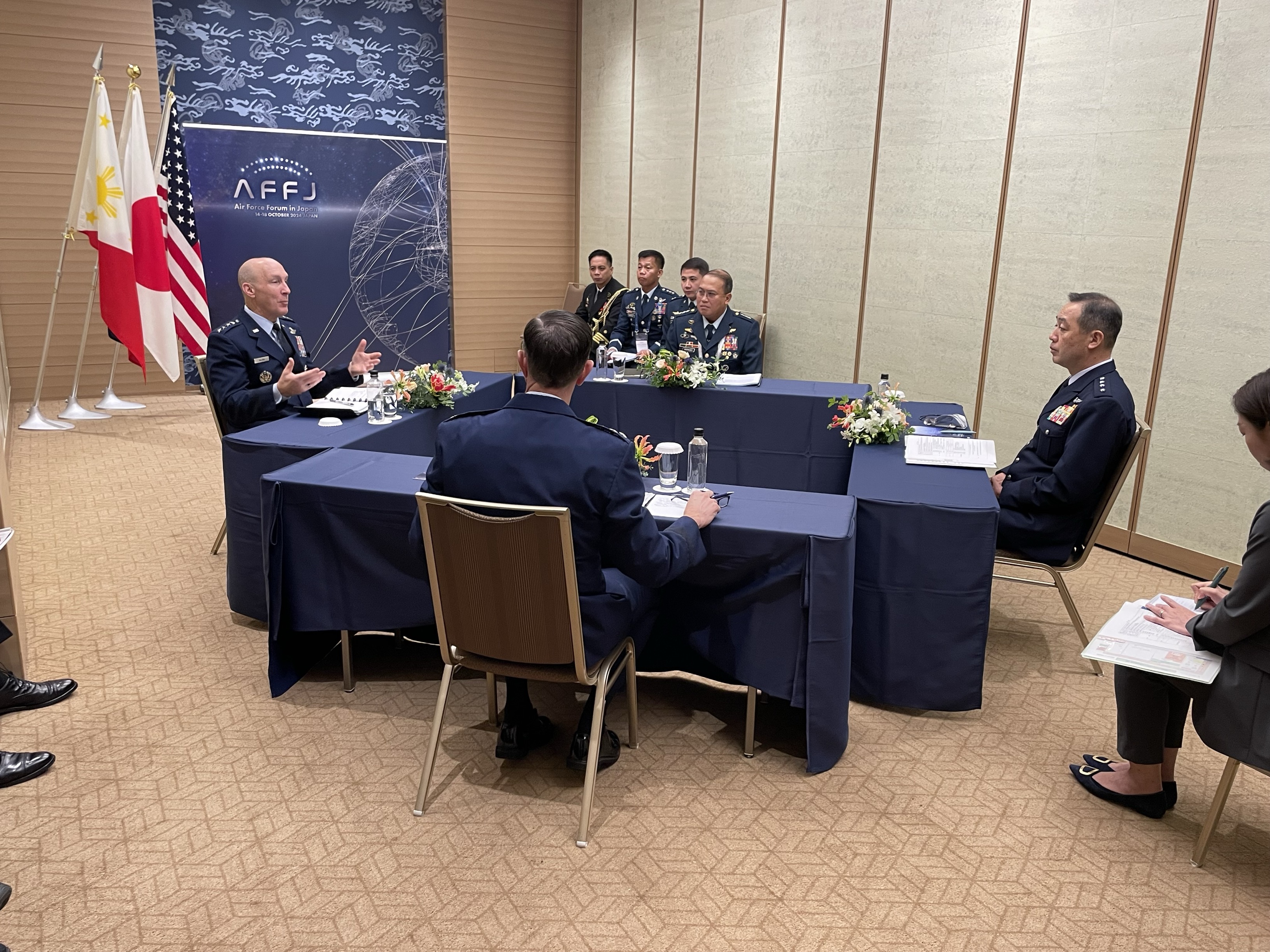 Air Force’s top general meets with Japanese, Philippine, NATO senior