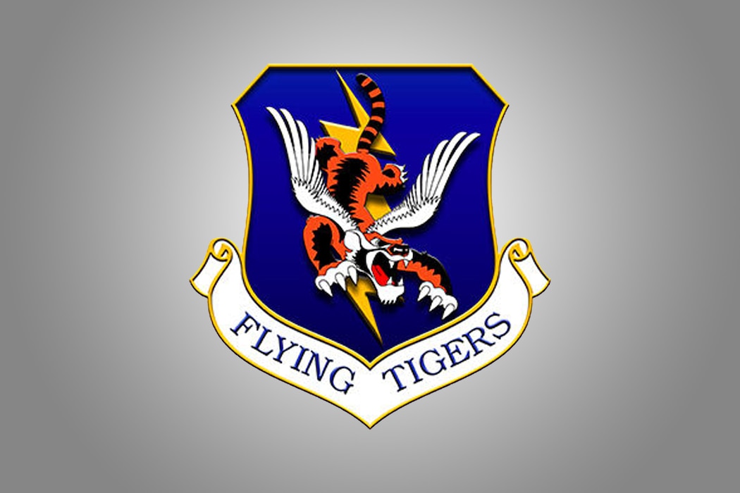 Flying tigers shield. (U.S. Air Force graphic by 23d Wing Public Affairs)