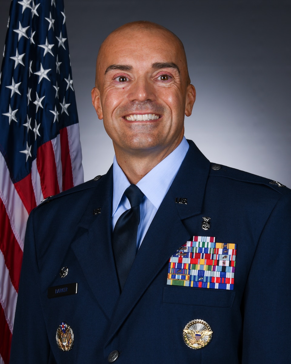 Col David Barker Official Photo