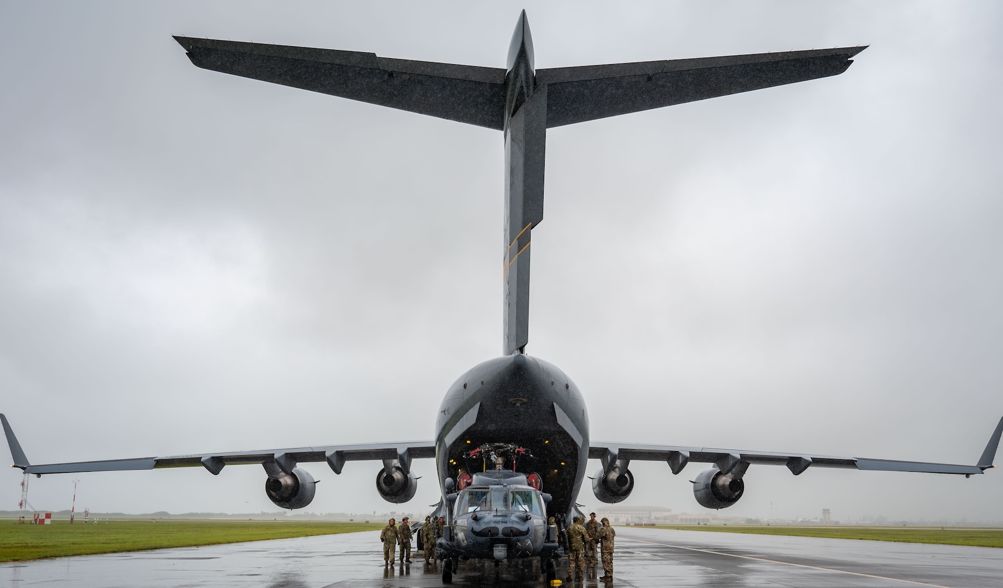 Aircraft depart from Patrick Space Force Base