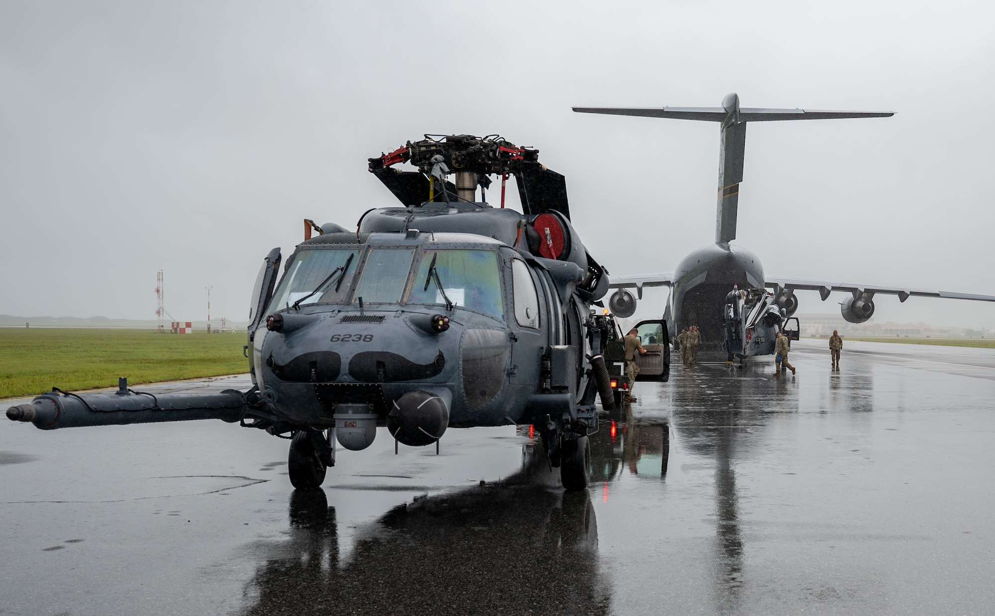 Aircraft depart from Patrick Space Force Base