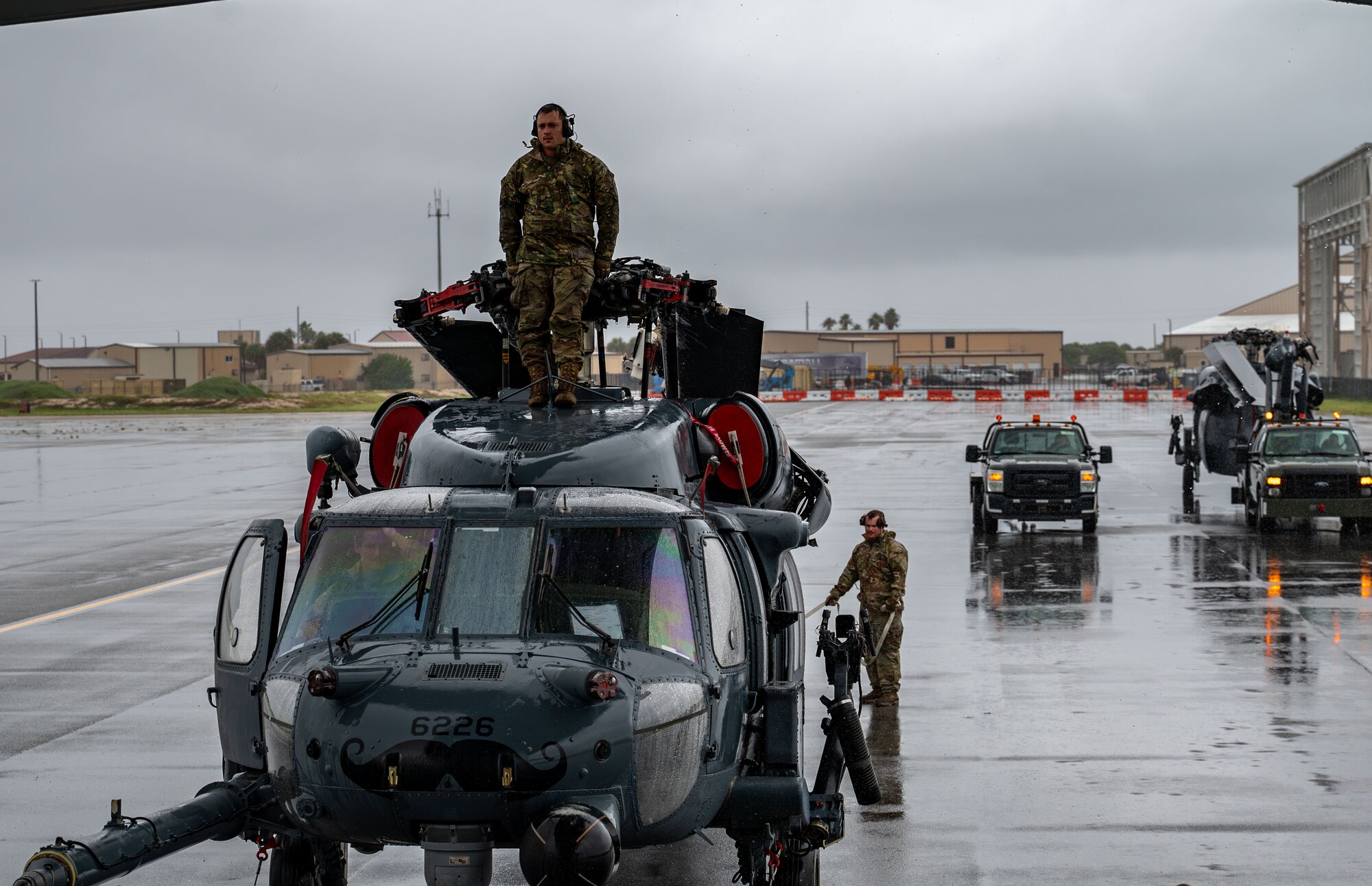 Aircraft depart from Patrick Space Force Base