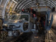 Aircraft depart from Patrick Space Force Base